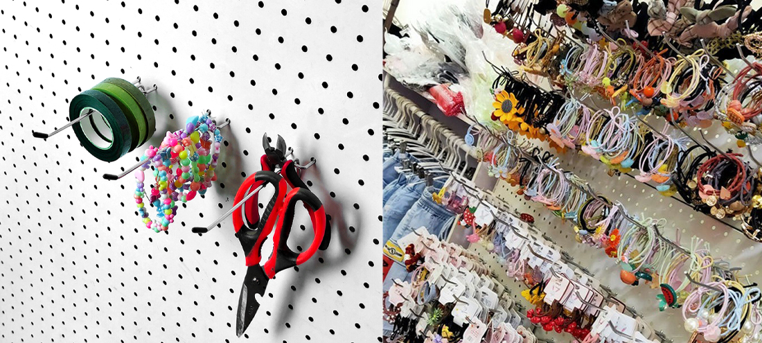 Pegboard hooks
